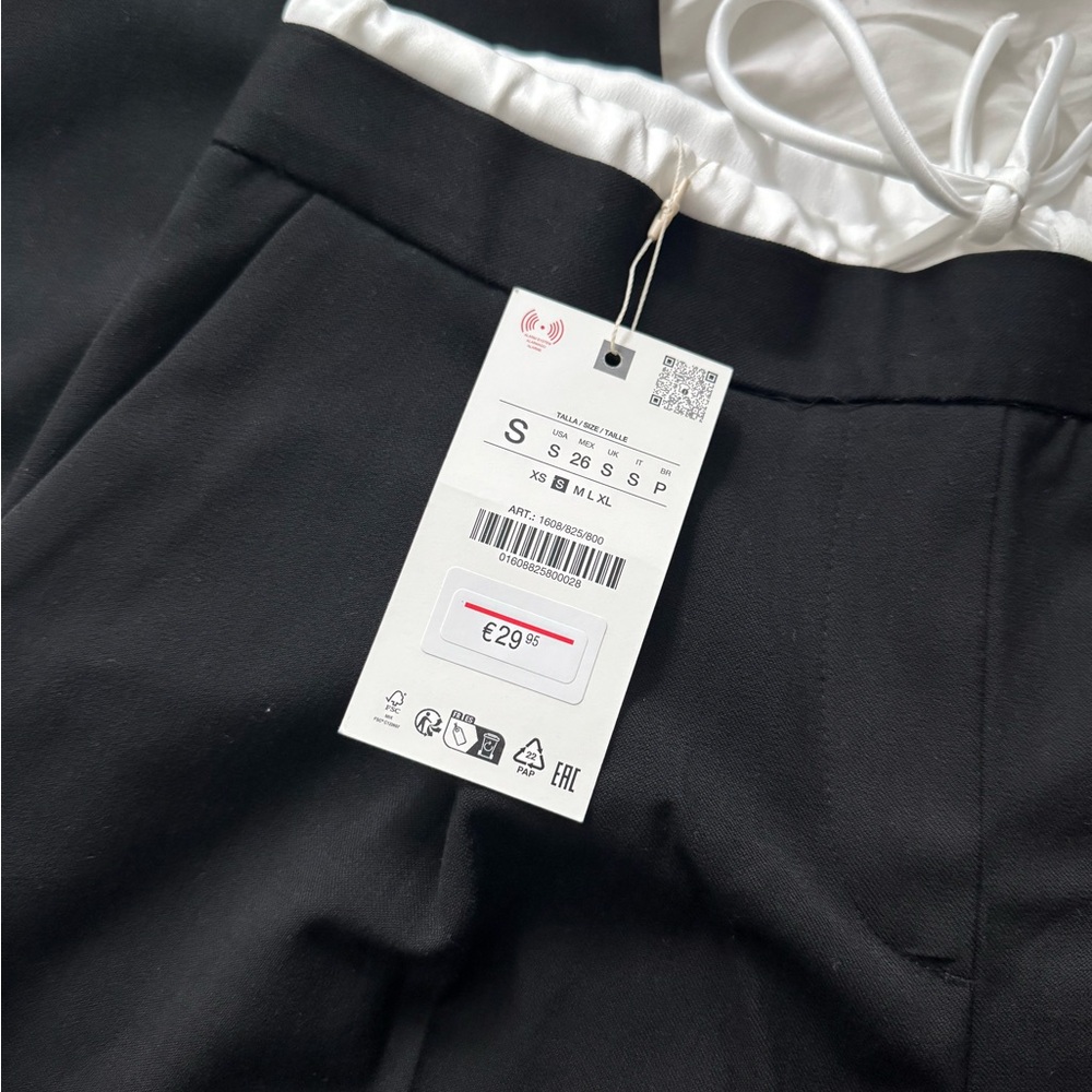 Zara Women Trousser With lace strim